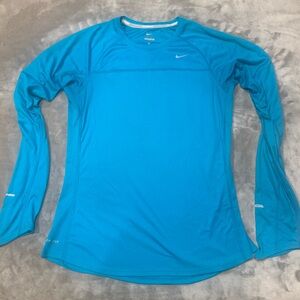 Nike Running Turquoise Performance Shirt